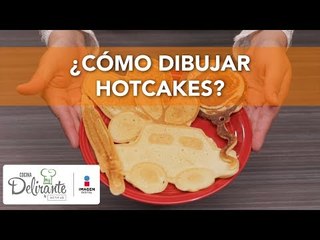 ¿Cómo dibujar hotcakes? | Cocina Delirante