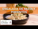 Ensalada de pasta y pimientos | Cocina Delirante