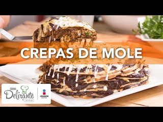 Crepas de mole | Cocina Delirante