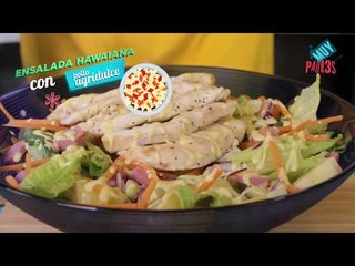 Ensalada Hawaiiana con pollo | Cocina Delirante