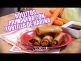 Rollitos primavera con tortillas de harina | Cocina Delirante