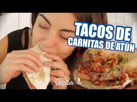 Tacos de carnitas de atún en la CDMX | Cocina Delirante
