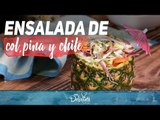 Ensalada de col, piña y chile   | Cocina Delirante