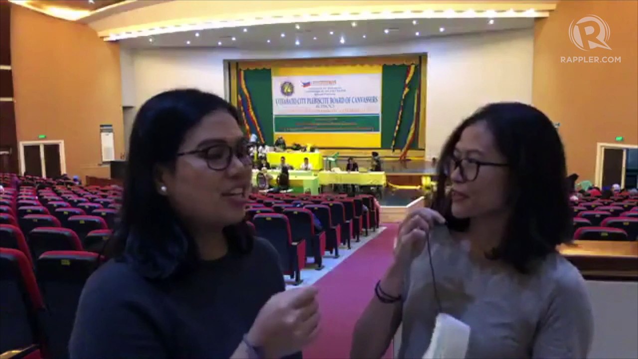 Bangsamoro Vote: Updates from Cotabato City