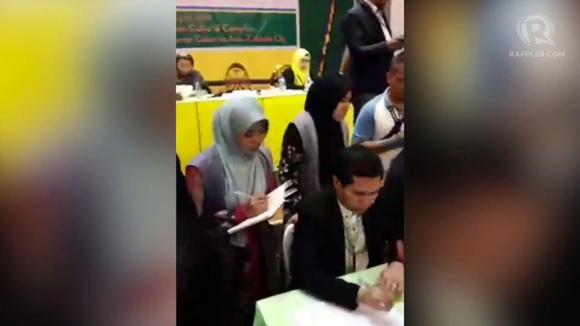 Bangsamoro Vote: Cotabato City plebiscite board of canvassers reading out results