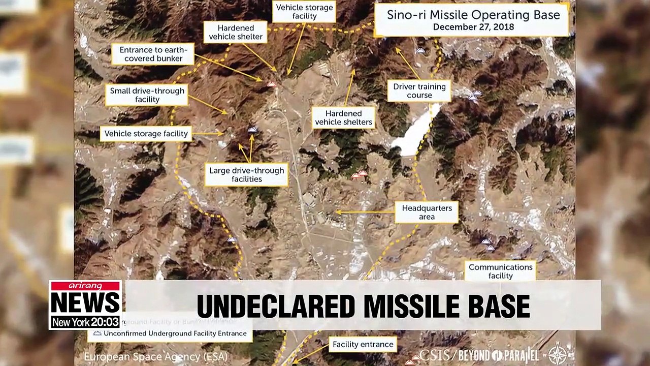 U.S. think tank unveils 'undeclared' N.K. missile base