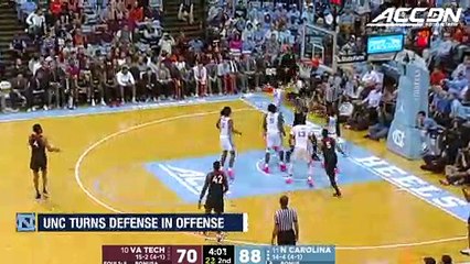 North Carolina Turns Defense Into Offense