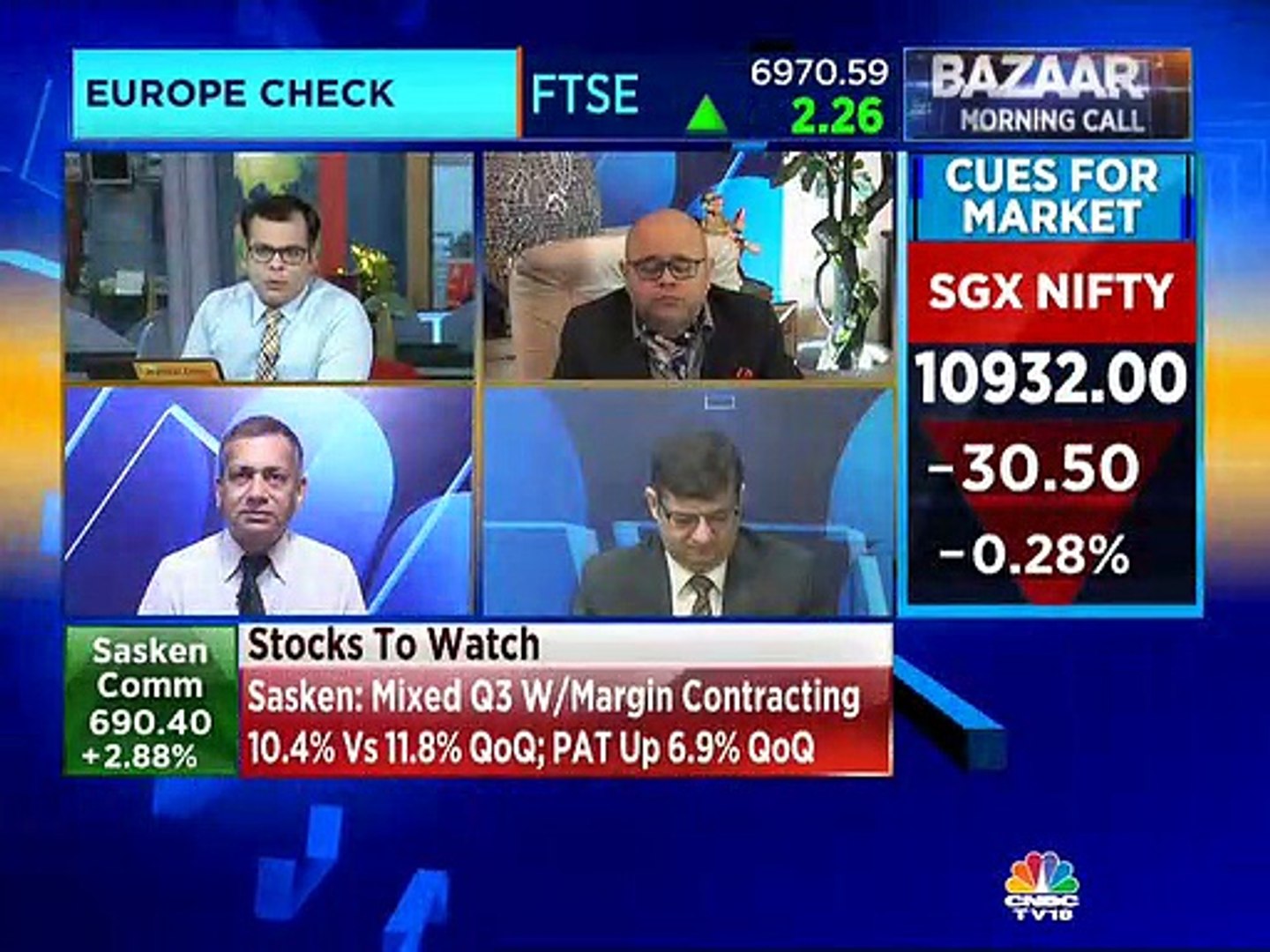 Sudarshan Sukhani's stock recommendations