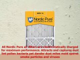 Nordic Pure 20x25x5 438 Actual Depth MERV 10 Lennox X6673 Replacement AC Furnace Air