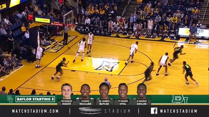 Baylor vs. West Virginia Basketball Highlights (2018-19)