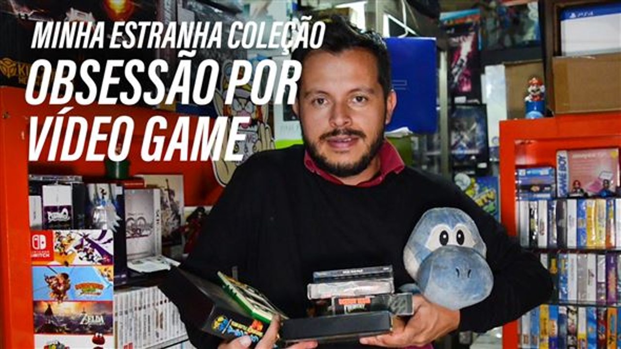 Conheça o cara com mais de 10.000 videogames