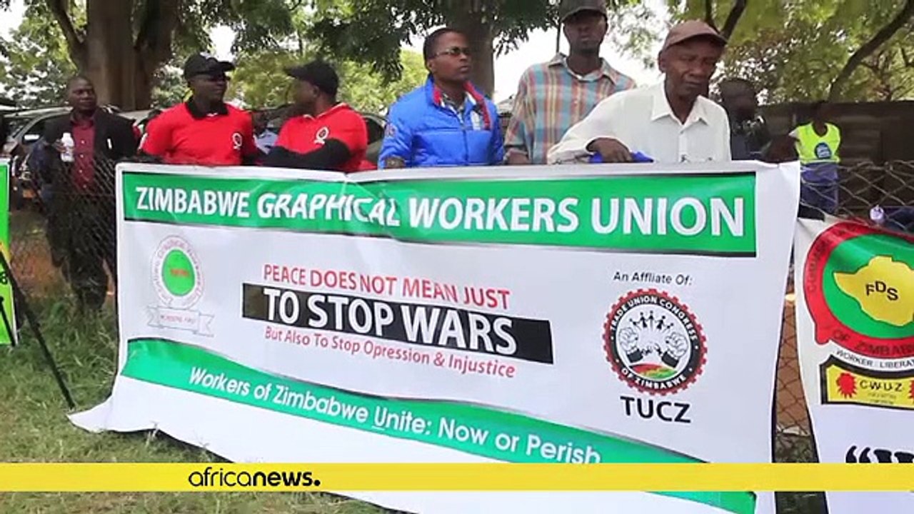 Zimbabwe : arrestation du patron du syndicat à l'origine de la grève générale (avocats)