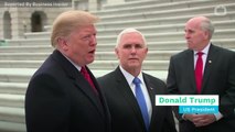 Trump Visits MLK, Jr. Memorial