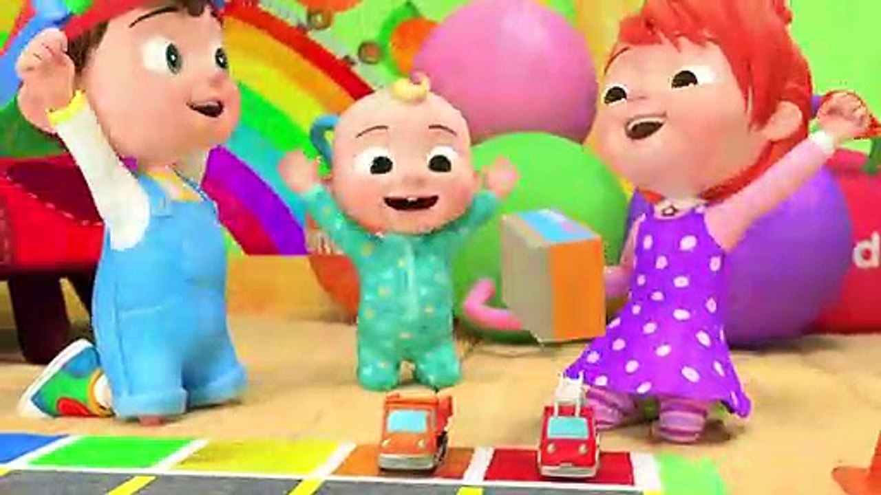 The Car Color Song - CoCoMelon Nursery Rhymes & Kids Songs