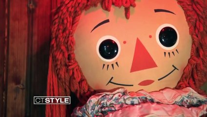 "Annabelle Doll At The Warren's Haunted Museum"