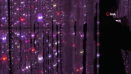 - Tokyo'daki Dijital Sanat Müzesinde Görsel Şölen