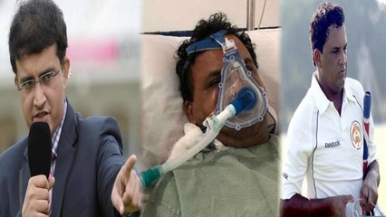 உயிருக்கு போராடும் கிரிக்கெட் வீரருக்கு உதவிய கங்குலி- வீடியோ