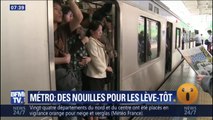 Pour désengorger une ligne, le métro de Tokyo propose de la nourriture aux lève-tôt