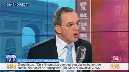 Thierry Mariani : "La France Insoumise a choisi l'islamo-gauchisme, nous sommes à l'opposé"