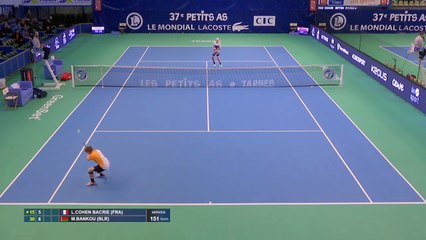 Cohen Bacrie vs Bankou - Les Petits As  2019 - Centre Court