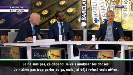 Premier League - Mourinho : "J'ai déjà refusé trois offres"