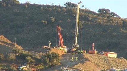 Los equipos de rescate afrontan la recta final en la búsqueda de Julen