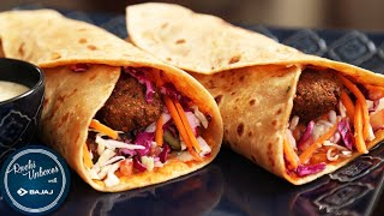 Lebanese Falafel Wrap | Easy To Make Wrap Recipe | Ruchi Unboxes With Bajaj Electricals