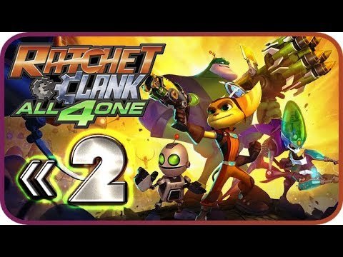 Ratchet & Clank: All 4 One Walkthrough Part 2 (PS3) Act 2: Aldaros Plains