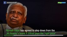 Naresh Goyal ready to step down from Jet Airways' board if Etihad offers higher valuation: Report