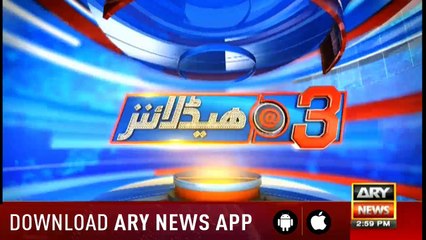 Headlines ARYNews 1500 22nd January 2019