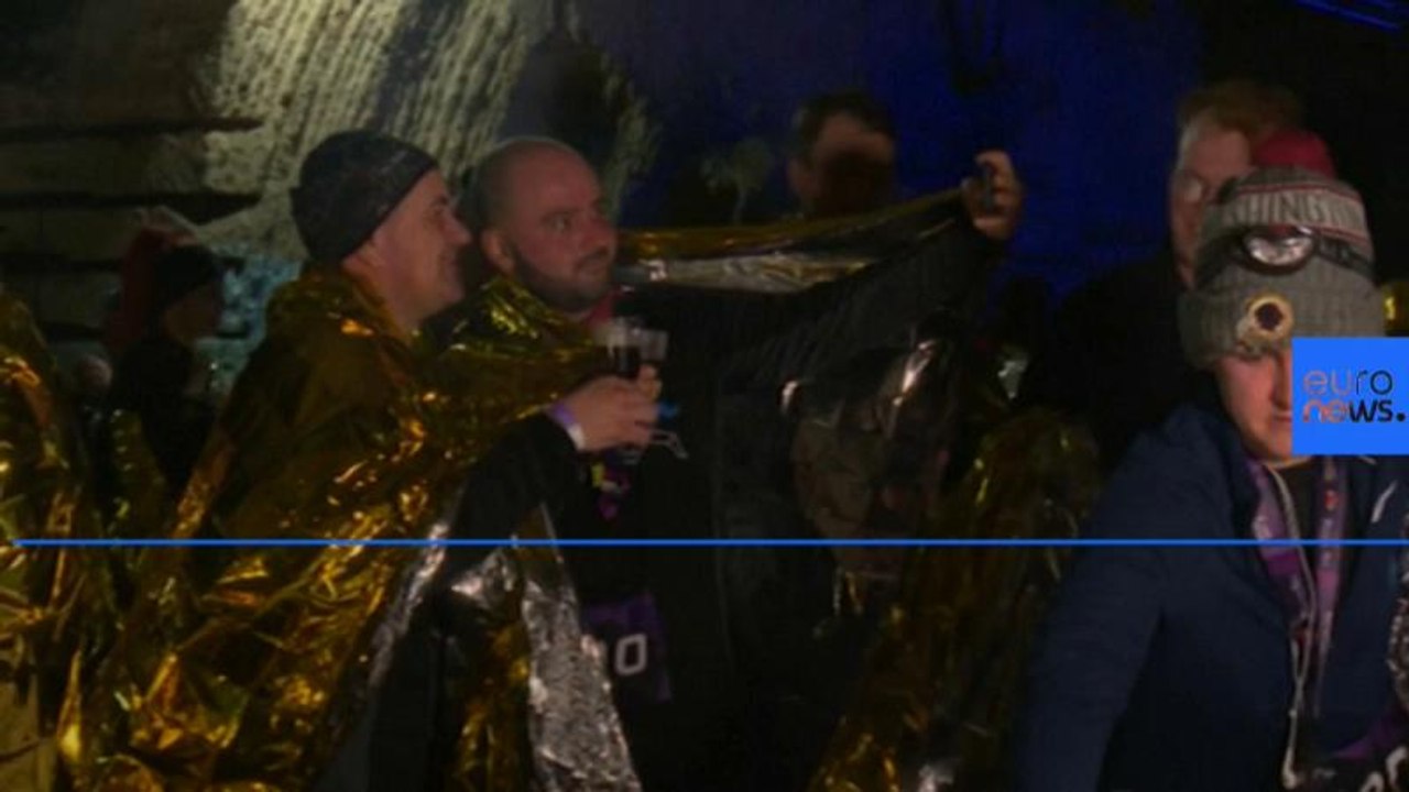 Runners take on 10k race in world's biggest wine cellar