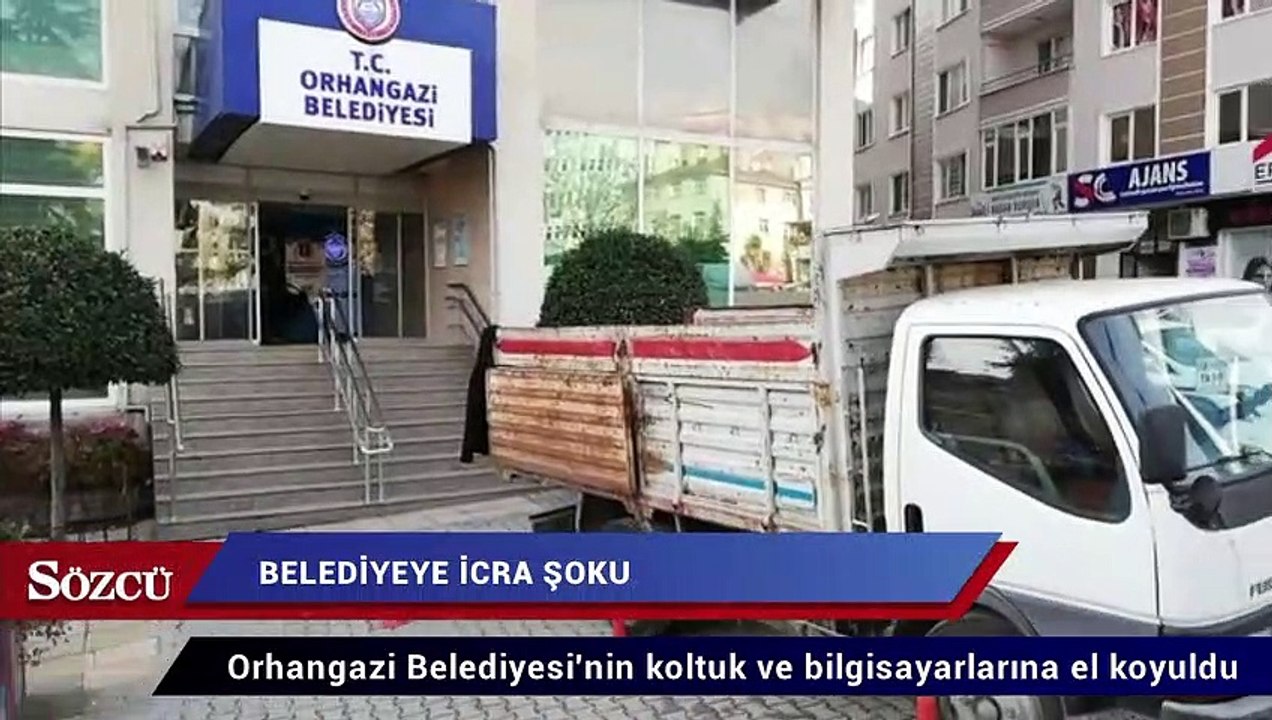 Orhangazi Belediyesi'ne icra şoku