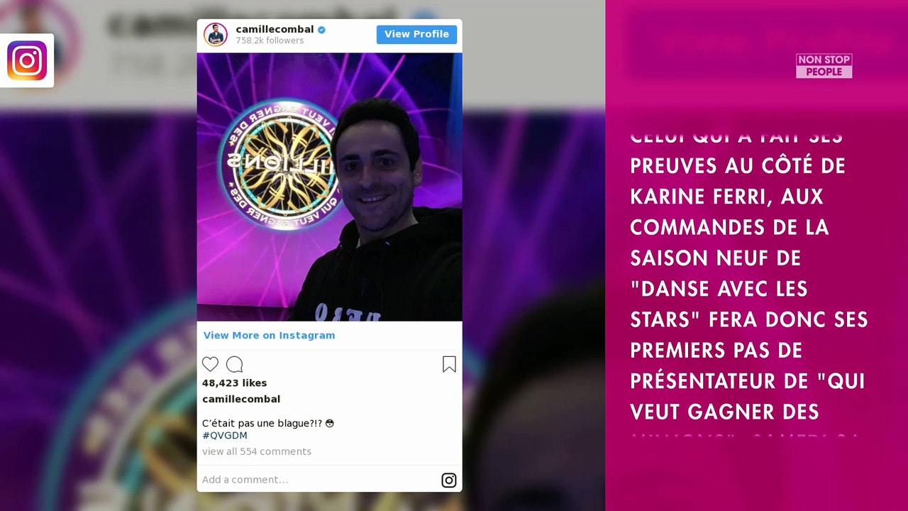 Camille Combal parodie George Clooney : le teaser de son premier "QVGDM" hilarant