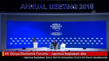 49. Dünya Ekonomik Forumu - Japonya Başbakanı Abe