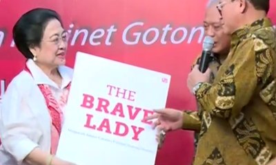 Rayakan Ultah, Megawati Luncurkan Buku Brave Lady