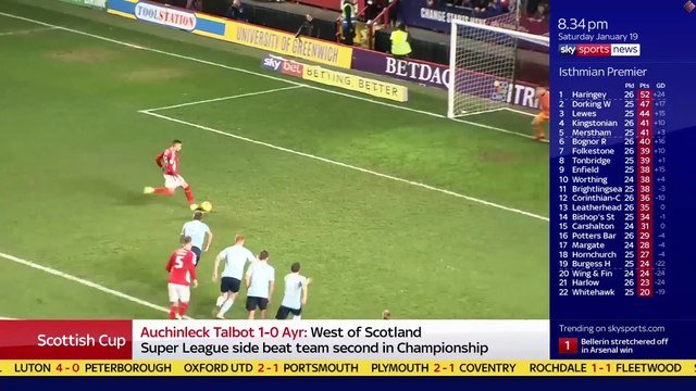 Un supporter met un coup de pied dans les parties intimes d'un joueur en venant fêter un but !