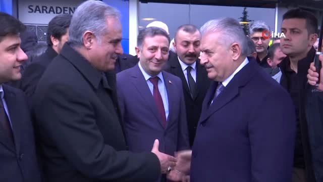 TBMM Başkanı ve AK Parti İstanbul Büyükşehir Belediye Başkan Adayı Binali Yıldırım Sultanbeyli'de