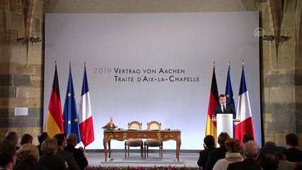 Almanya ile Fransa arasında yeni bir iş birliği anlaşması (2) - AACHEN