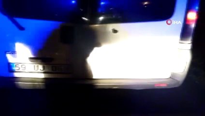 Tekirdağ'da 2 minibüs dolusu kaçak göçmen yakalandı