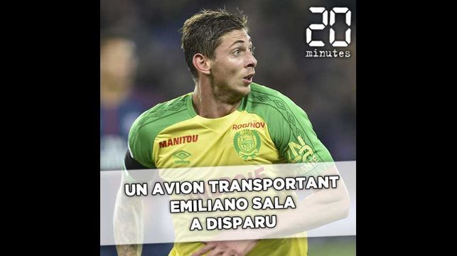 Un avion transportant Emiliano Sala a disparu au-dessus de la Manche