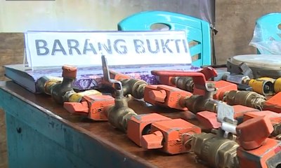 Polda Metro Jaya Tangkap Pelaku Penyuntikan Gas Elpiji