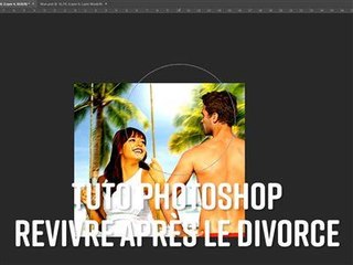 Tuto Photoshop : une photo de mariage sans mariée