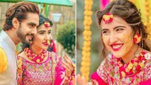 TV actors Sheena Bajaj & Rohit Purohit's Haldi - Mehendi pics ahead of wedding goes viral |FilmiBeat