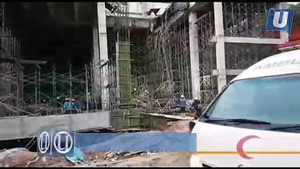 Lantai runtuh, seorang buruh binaan maut