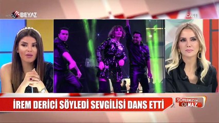 Aşk Sarhoşu! İrem Derici şarkı söyledi sevgilisi dans etti
