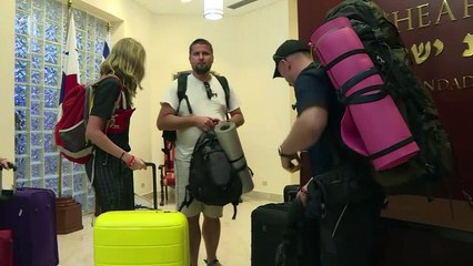 En Panamá para ver al papa, peregrinos duermen en sinagoga