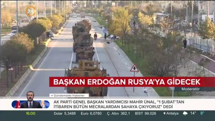 Cumhurbaşkanı Erdoğan Rusya'ya gidecek