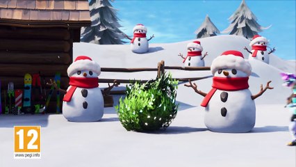 Muñeco de nieve sigiloso de Fortnite