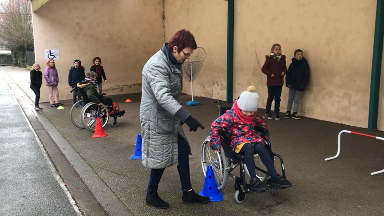 Les écoliers de Marcel-Pagnol pratiquent le handisport