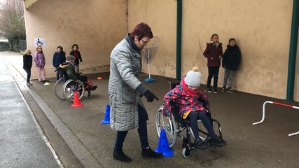 Les écoliers de Marcel-Pagnol pratiquent le handisport
